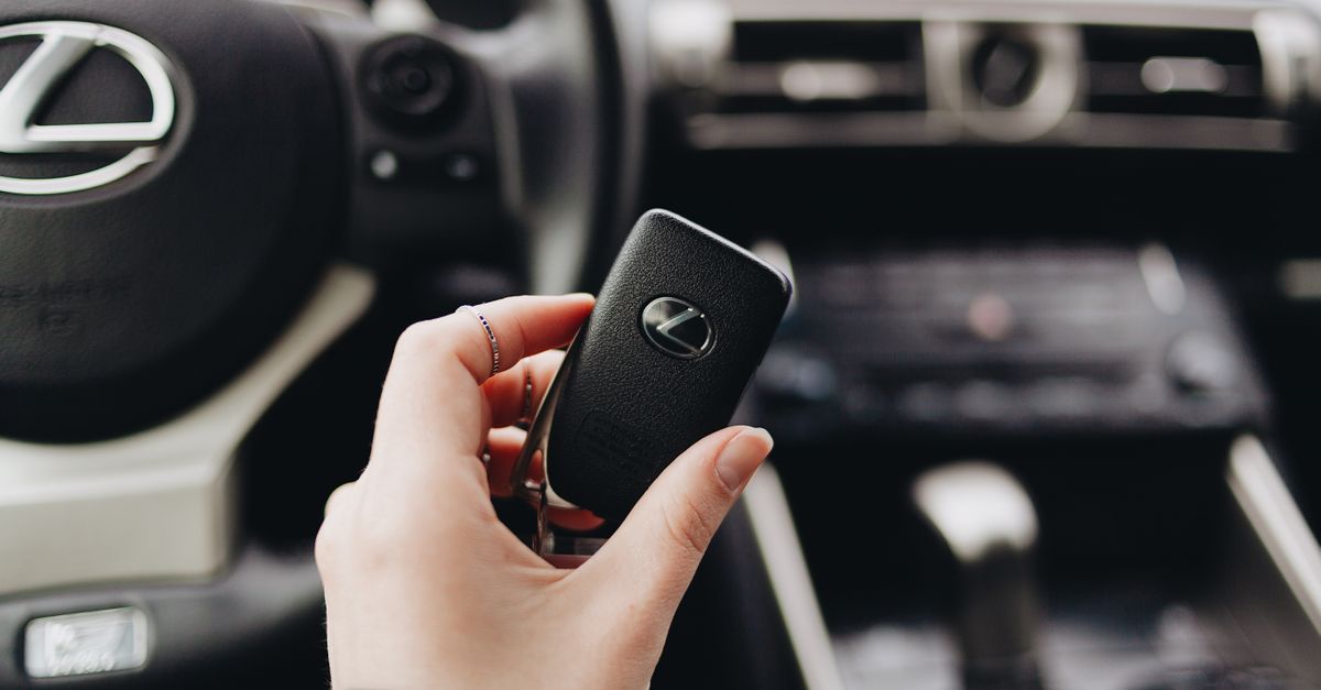 Toyota car key fob — Madison County Locksmith